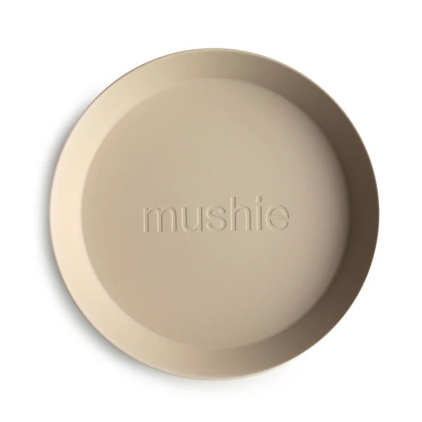 Mushie Dinnerware Bowl Round Set of 2 (Woodchuck)